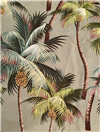 Tropical Palms Vintage Bar Cloth